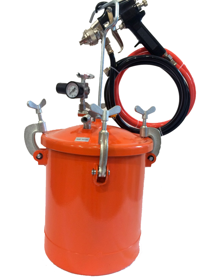 DP-6402 - красконагнетательные баки V=8 л с краскопультом ...